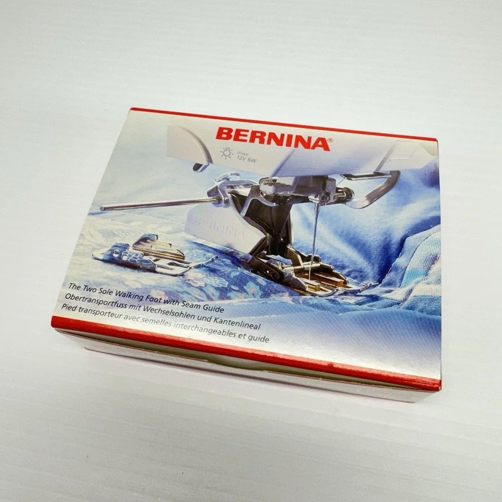 Genuine BERNINA Two Sole Walking Foot With Seam Guide 0089697000